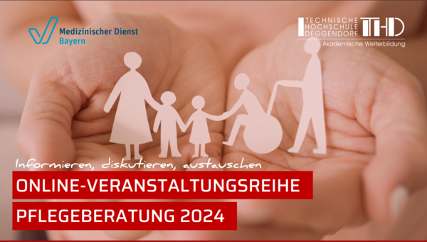 Bild für Einladung zur Veranstaltung Pflegeberatung 2024 der TH Deggendorf